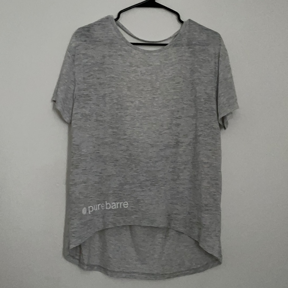 PURE BARRE SCOOP BACK TOP